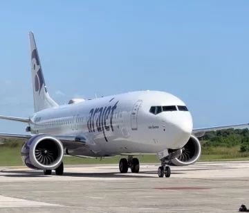 Arajet presenta ‘Isla Saona’ su sexta aeronave que ya está en RD