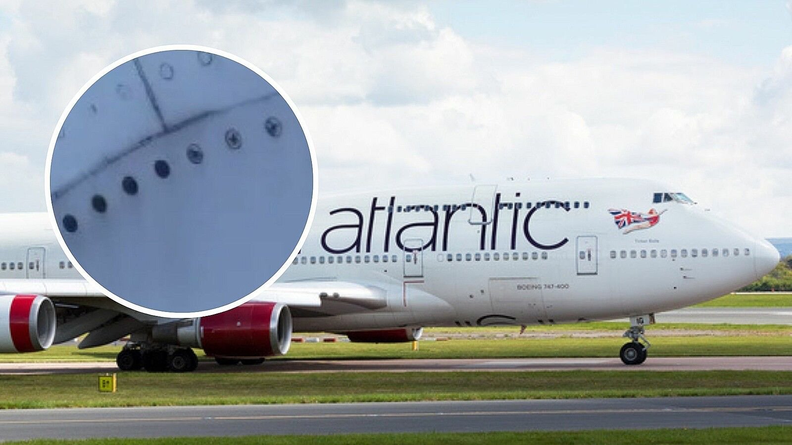 Cancelan vuelo a Nueva York por la falta de tornillos en el ala del avión