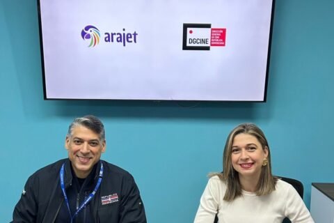 Arajet y DGCINE se unen para impulsar el cine dominicano