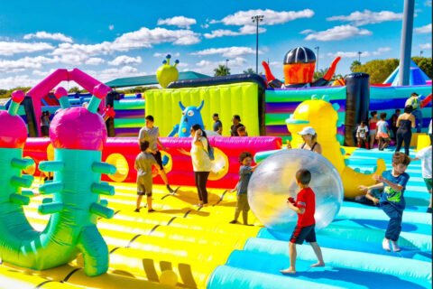Gigante parque inflable “Rebotin Park” llega a República Dominicana