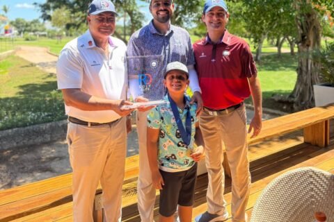 Rhadamés Peña vuelve a ganar parada del Torneo RD Golf Elite