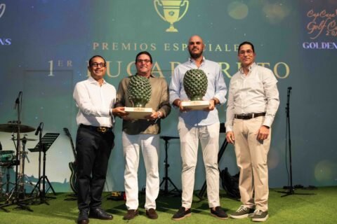 Enrique Valverde Asmar y Stefano Stefan lograron el mejor “score” en la Copa de Golf Cap Cana 2025