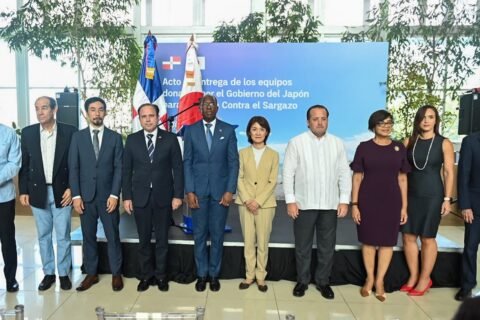 Cooperación entre República Dominicana y Japón fortalece capacidades para enfrentar el sargazo